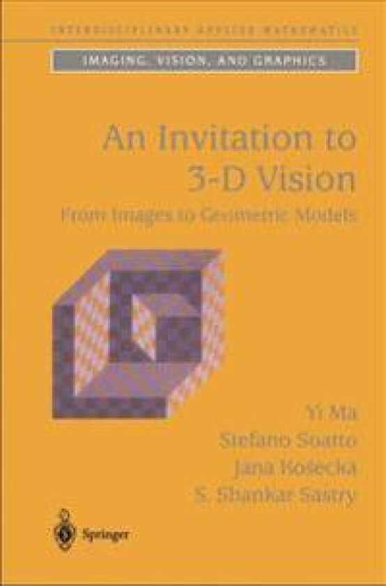 An Invitation to 3-D Vision