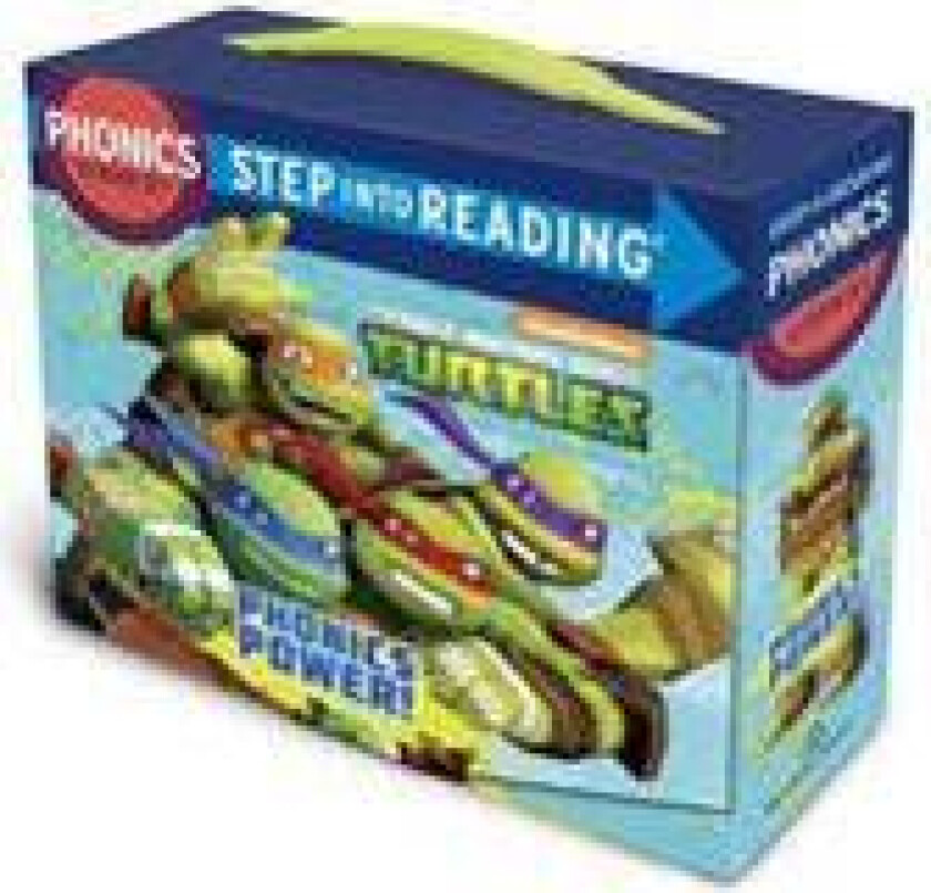 Phonics Power! (Teenage Mutant Ninja Turtles): 12 Step Into Reading Books