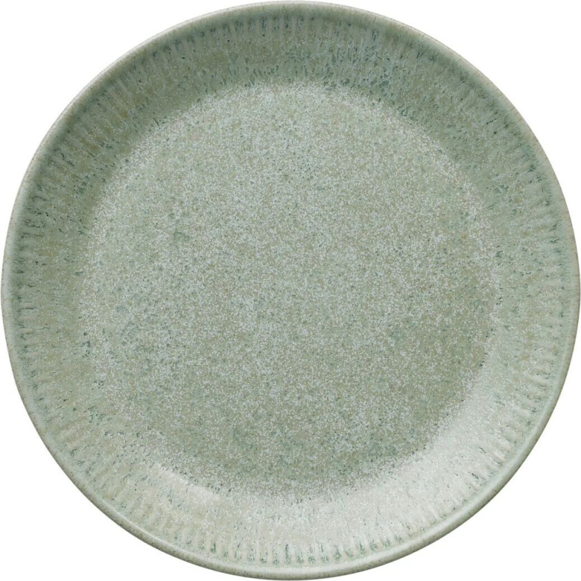 Knabstrup middagstallerken olivengrønn 19 cm
