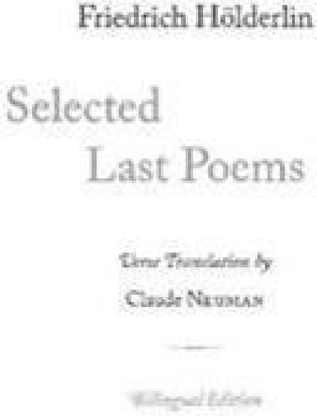Selected Last Poems