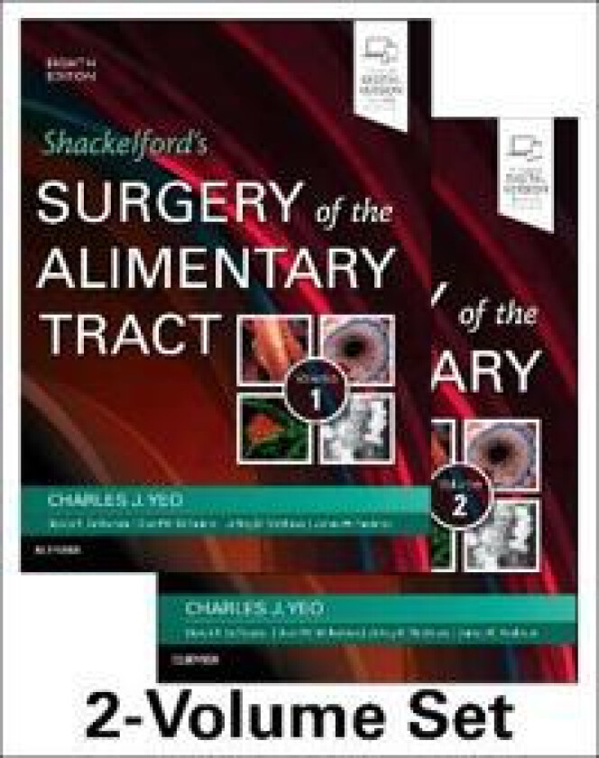 Shackelford's Surgery of the Alimentary Tract, 2 Volume Set