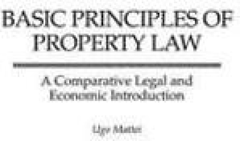 Basic Principles of Property Law