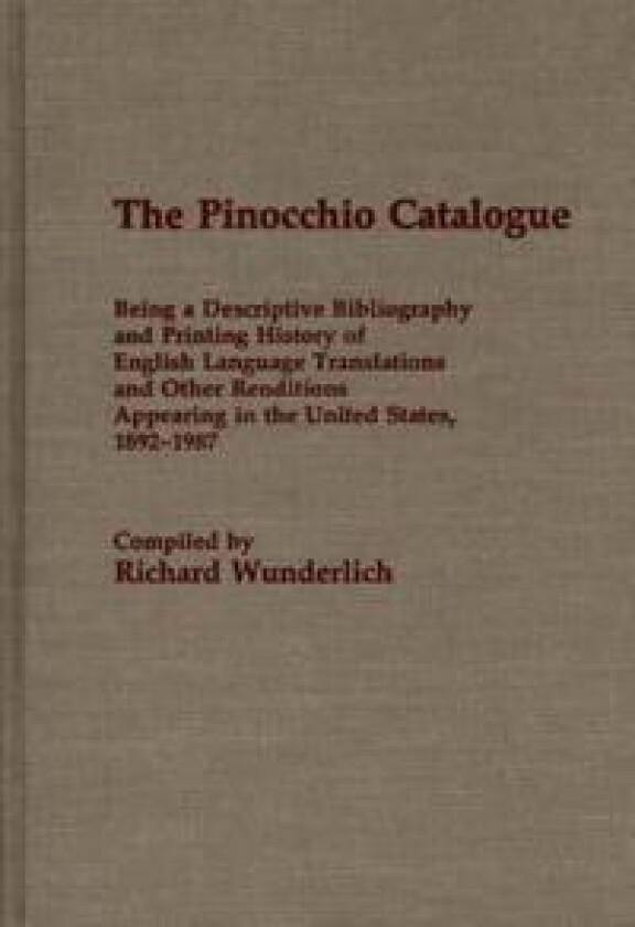 The Pinocchio Catalogue