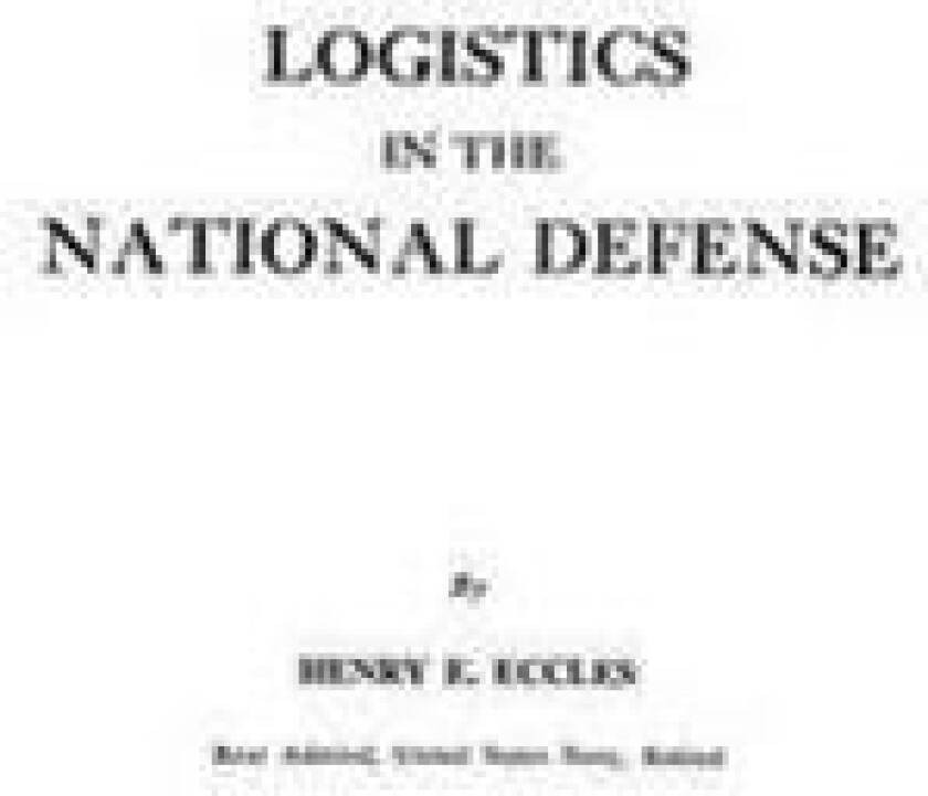 Logistics in the National Defense