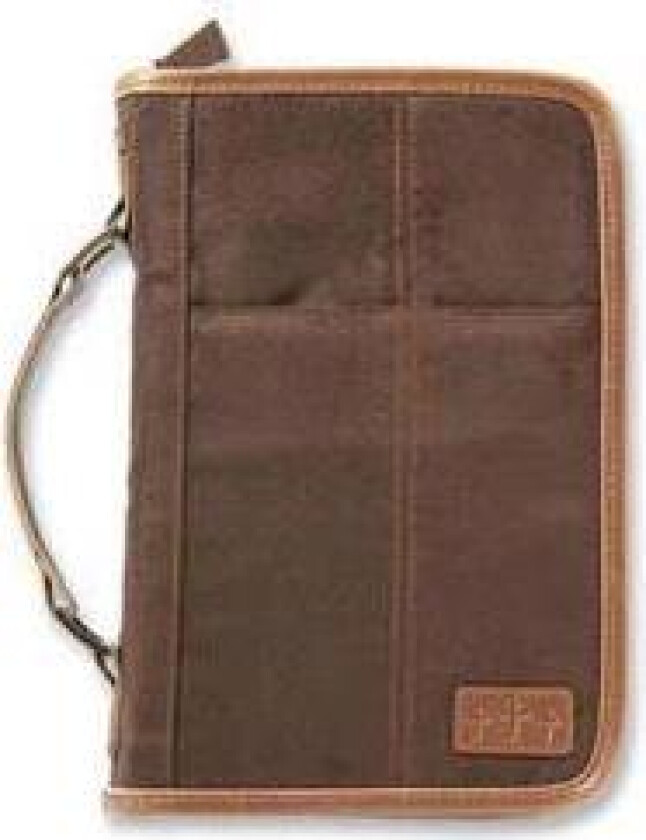 Aviator Brown Suede XL Book and Bible Cover