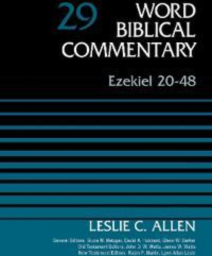 Ezekiel 20-48, Volume 29