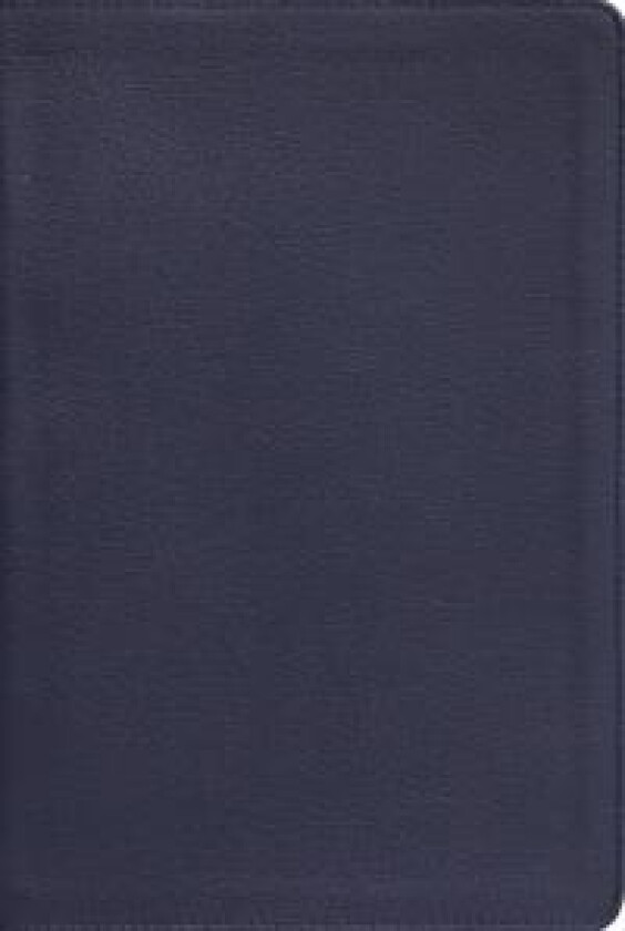 NASB, Wide Margin Bible, Genuine Leather, Calfskin, Navy, Red Letter, 1995 Text, Comfort Print