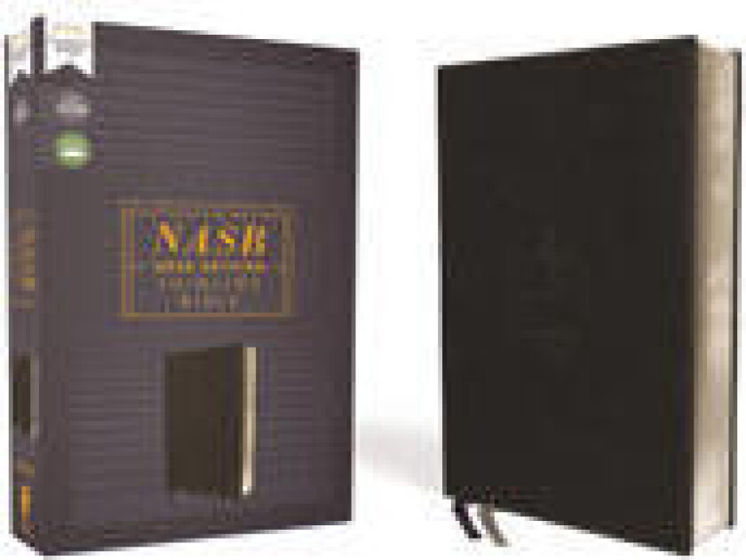 NASB, Thinline Bible, Leathersoft, Black, Red Letter, 2020 Text, Comfort Print