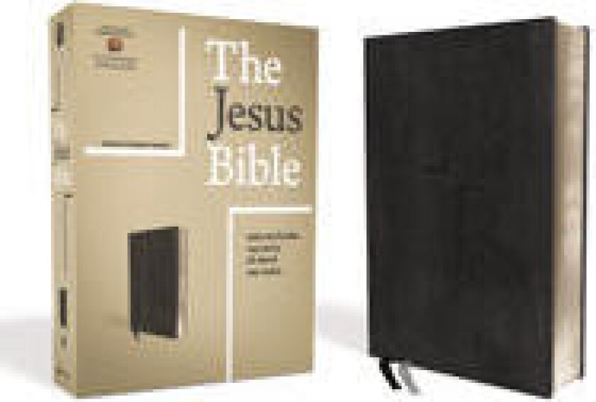 The Jesus Bible, ESV Edition, Leathersoft, Black