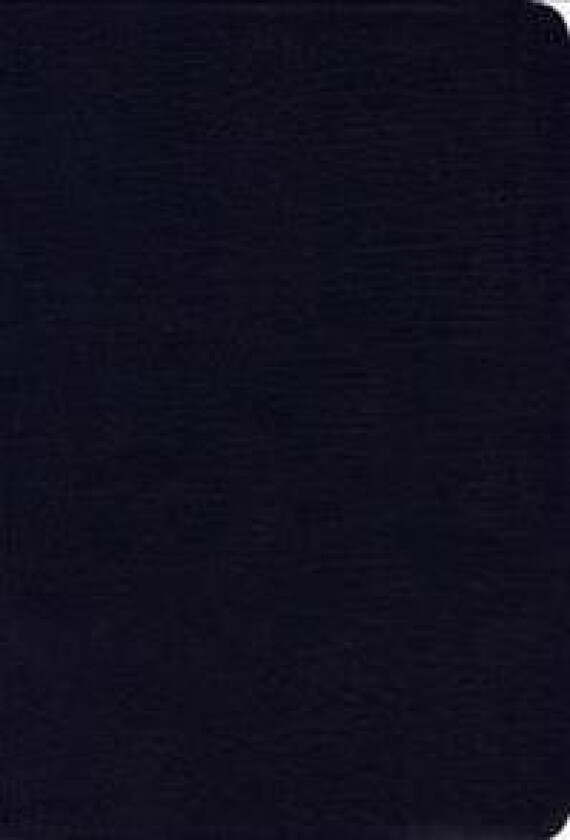 NIV, Thinline Bible, Bonded Leather, Navy, Red Letter Edition