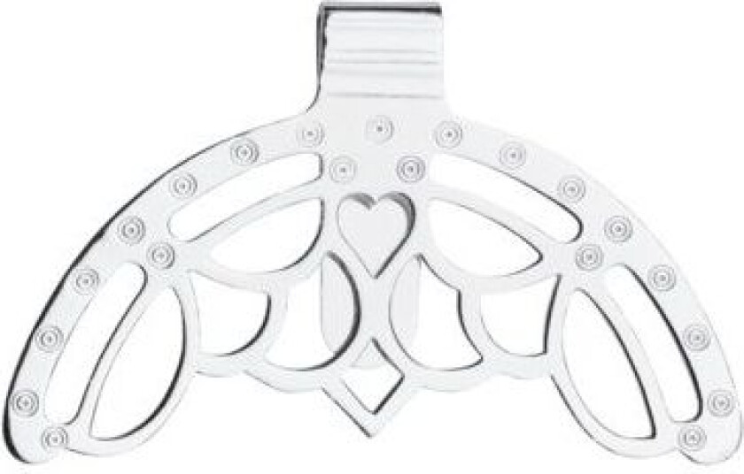 Veskekrok Agder i 830 hvitt sølv