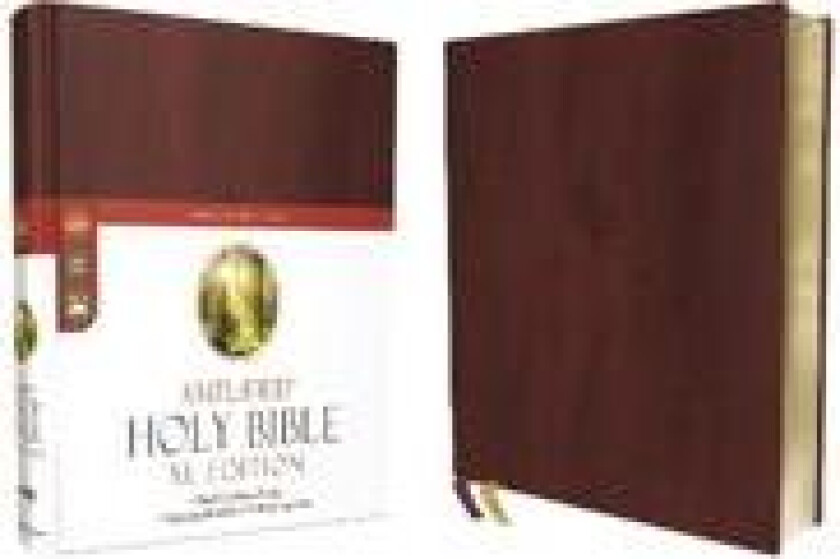 Amplified Holy Bible, XL Edition, Leathersoft, Burgundy