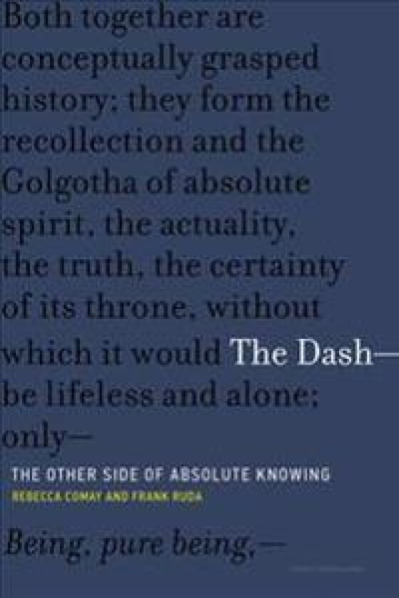The Dash—The Other Side of Absolute Knowing