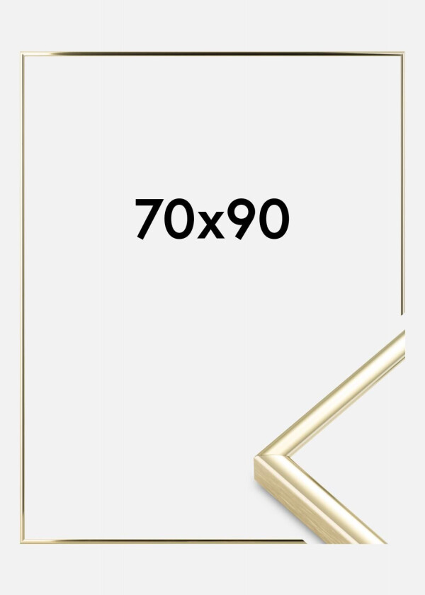 Ramme  Premium Classic Gull 70x90 Cm