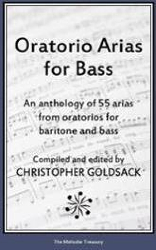 Oratorio Arias for Bass