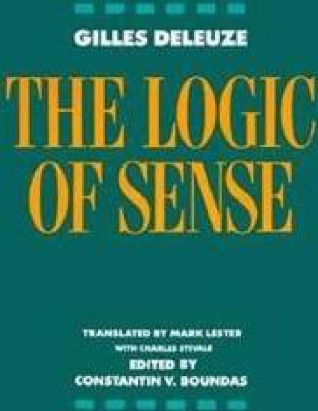 The Logic of Sense