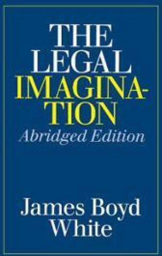 The Legal Imagination