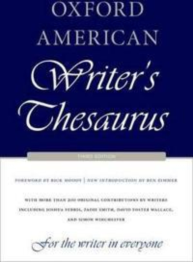Oxford American Writer's Thesaurus