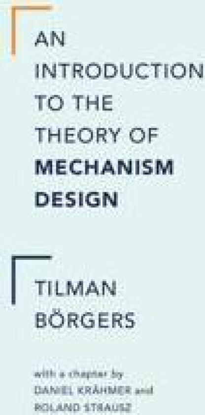An Introduction to the Theory of Mechanism Design