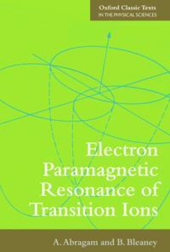 Electron Paramagnetic Resonance of Transition Ions