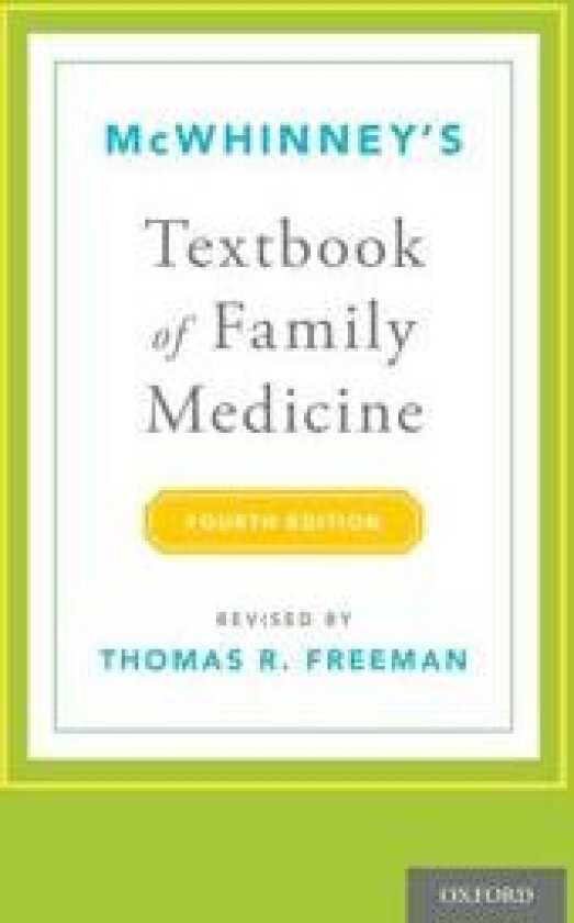 McWhinney's Textbook of Family Medicine