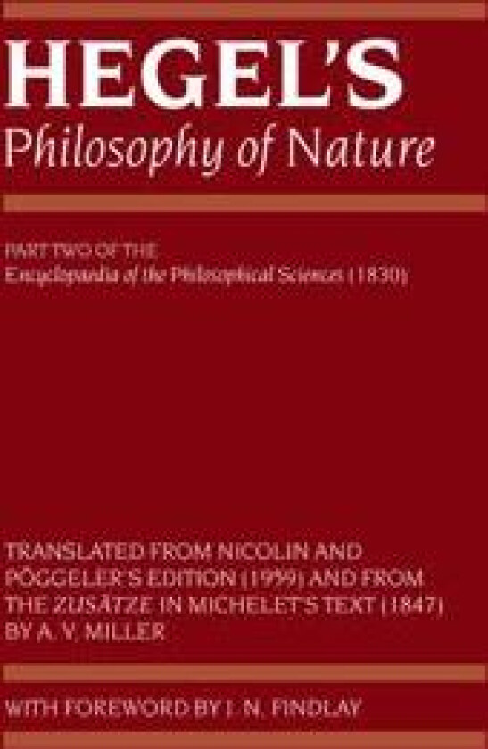 Hegel's Philosophy of Nature