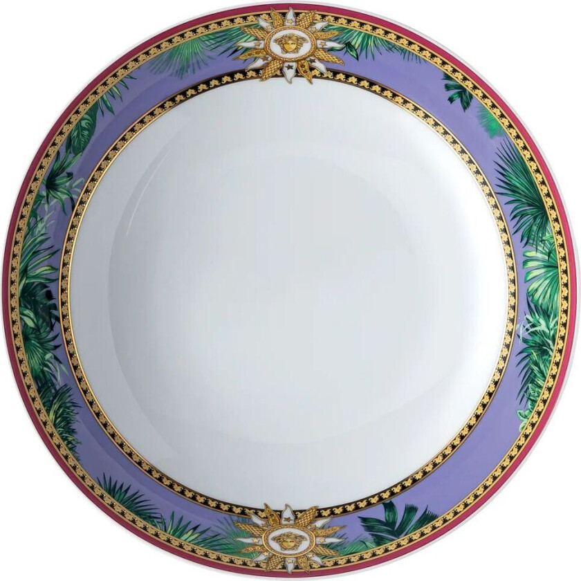 Bilde av Jungle Animalier dyp tallerken 22 cm Multi