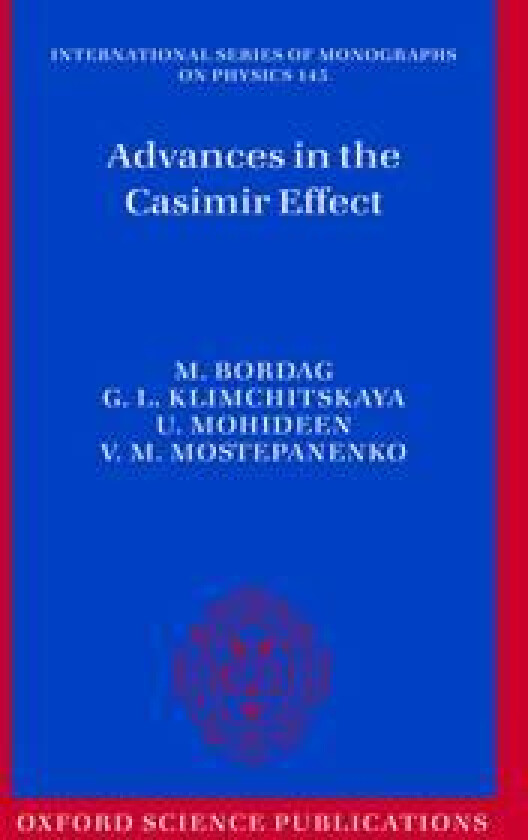 Advances in the Casimir Effect