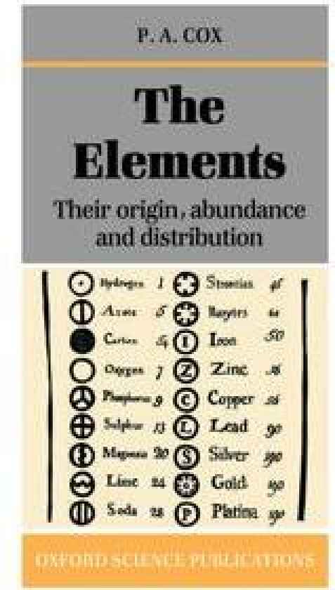 The Elements: Their Origin, Abundance, and Distribution