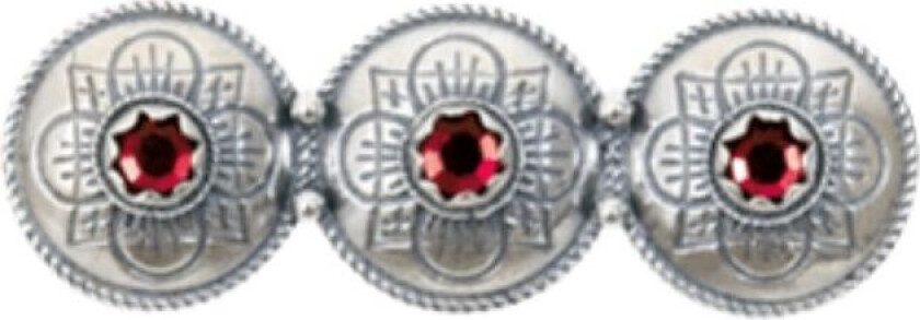 Olinenål Hallingdalstakk i 830 oksidert sølv