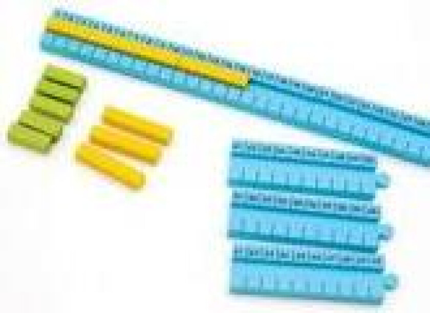 Numicon: 1-100cm Number Rod Track