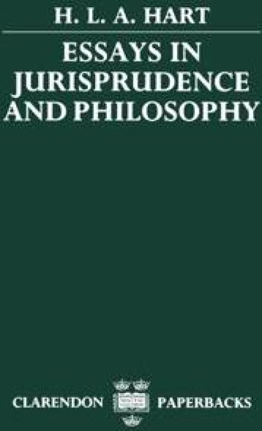 Essays in Jurisprudence and Philosophy