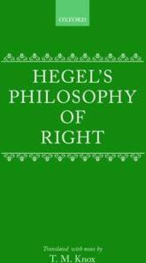 Hegel's Philosophy of right