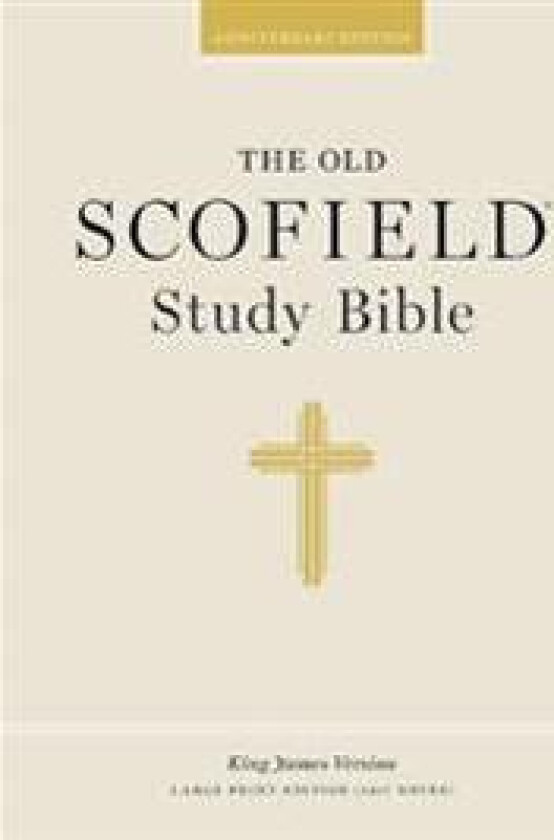 Old Scofield Study Bible-KJV-Large Print