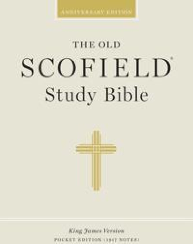 The Old Scofield® Study Bible, KJV, Pocket Edition, Basketweave Black/Burgundy