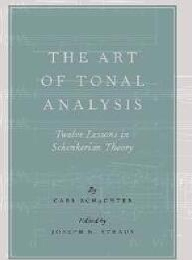 The Art of Tonal Analysis