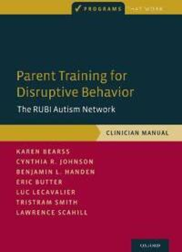 Parent Training for Disruptive Behavior