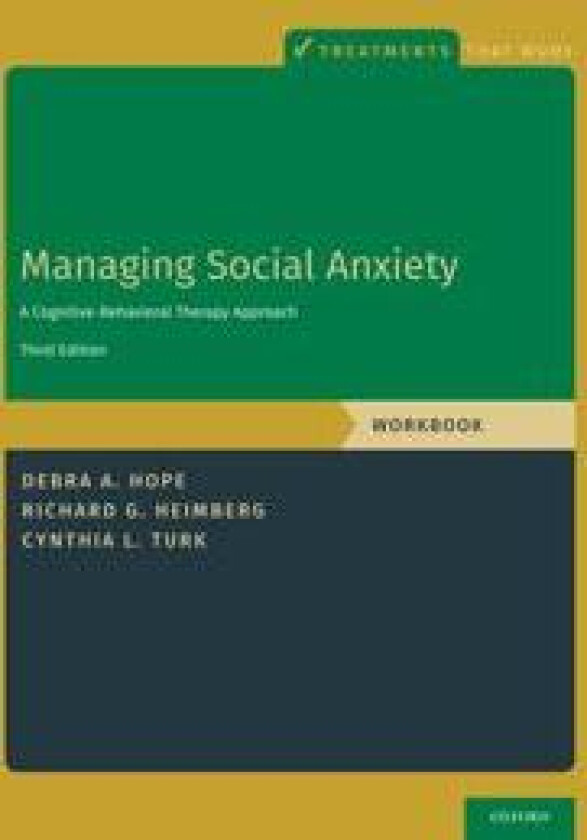 Managing Social Anxiety, Workbook