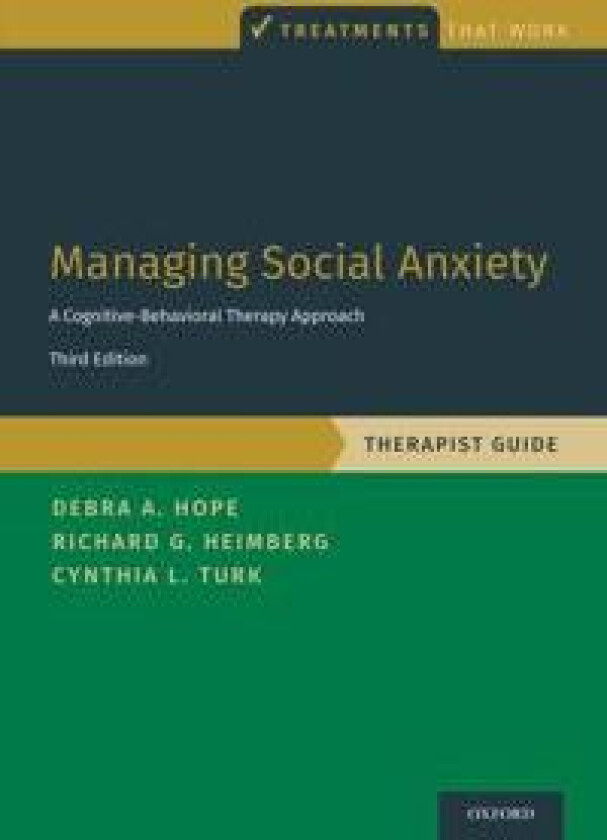Managing Social Anxiety, Therapist Guide