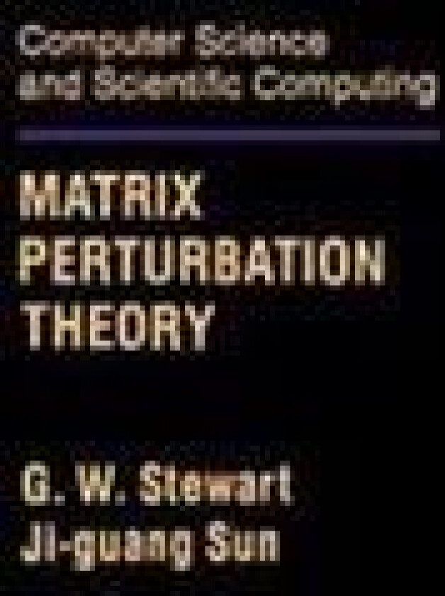 Matrix Perturbation Theory