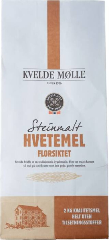 Kvelde Hvetemel Florsiktet 2kg