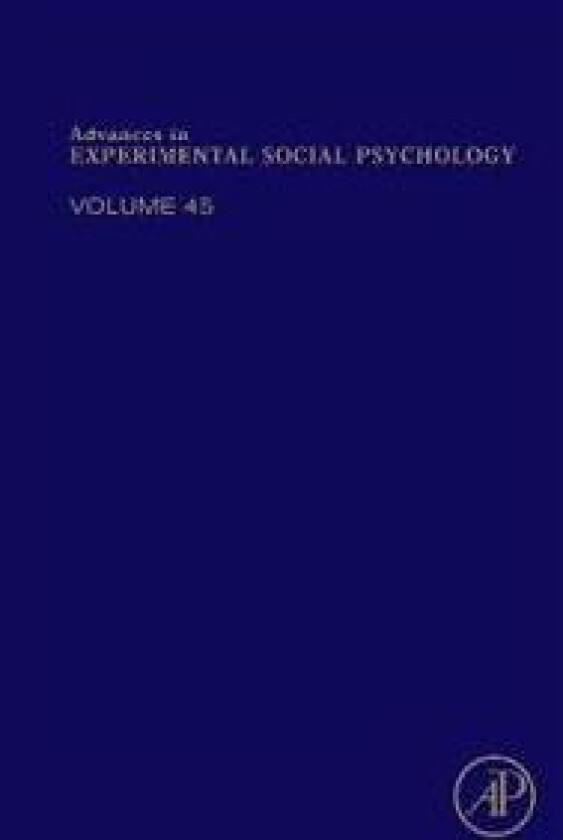 Advances in Experimental Social Psychology