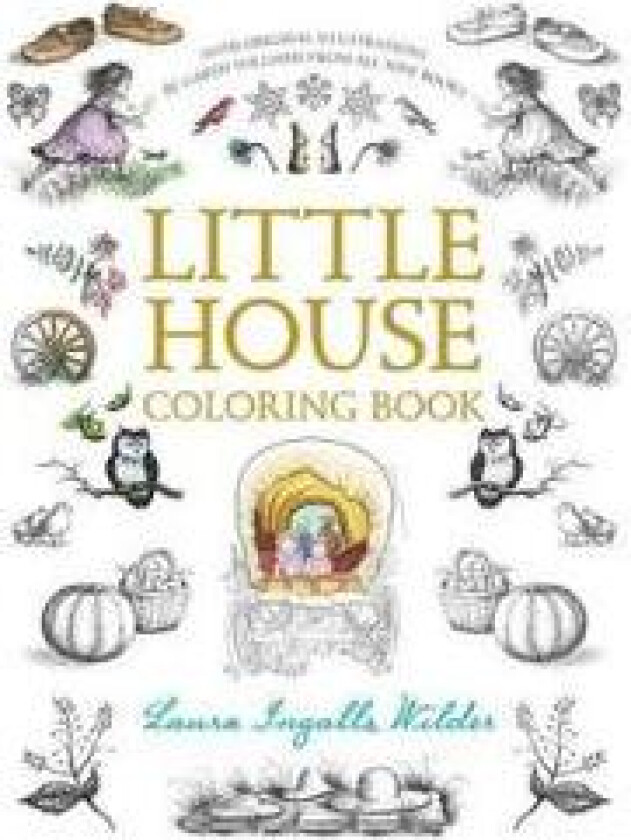 Little House Coloring Book