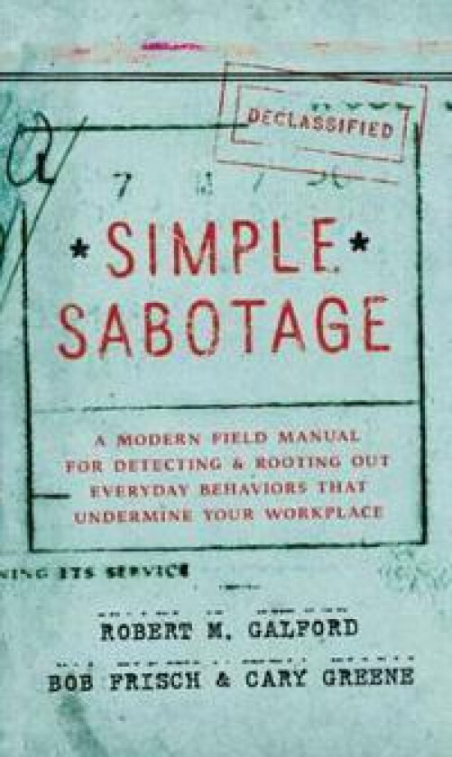 Simple Sabotage