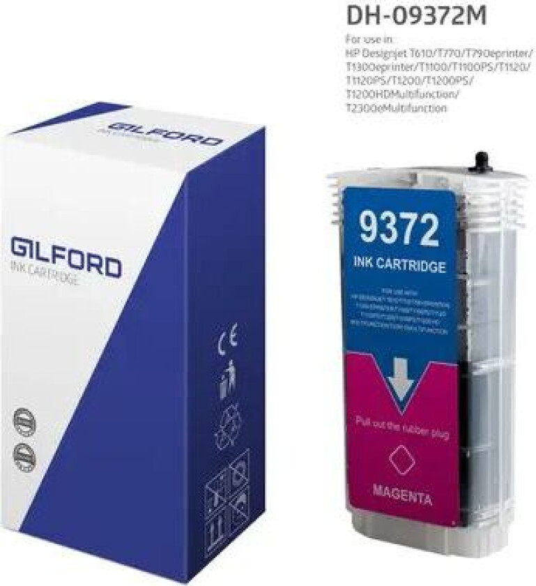 Blekk Magenta No.72 - T1100 130ml - C9372a