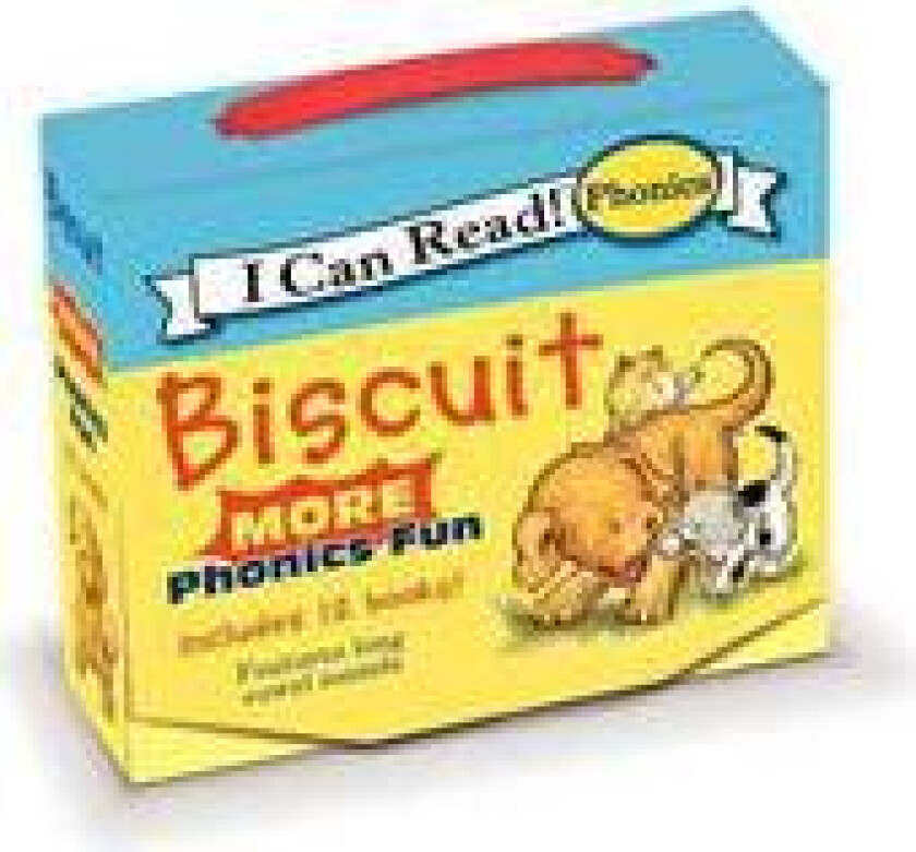 Biscuit: More 12-Book Phonics Fun!: Includes 12 Mini-Books Featuring Short and Long Vowel Sounds
