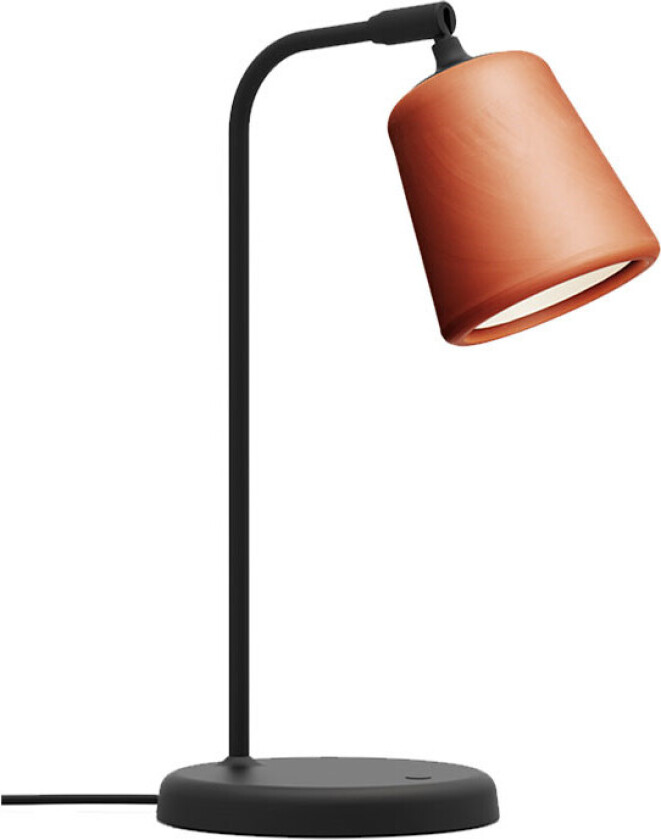 Material bordlampe Terracotta