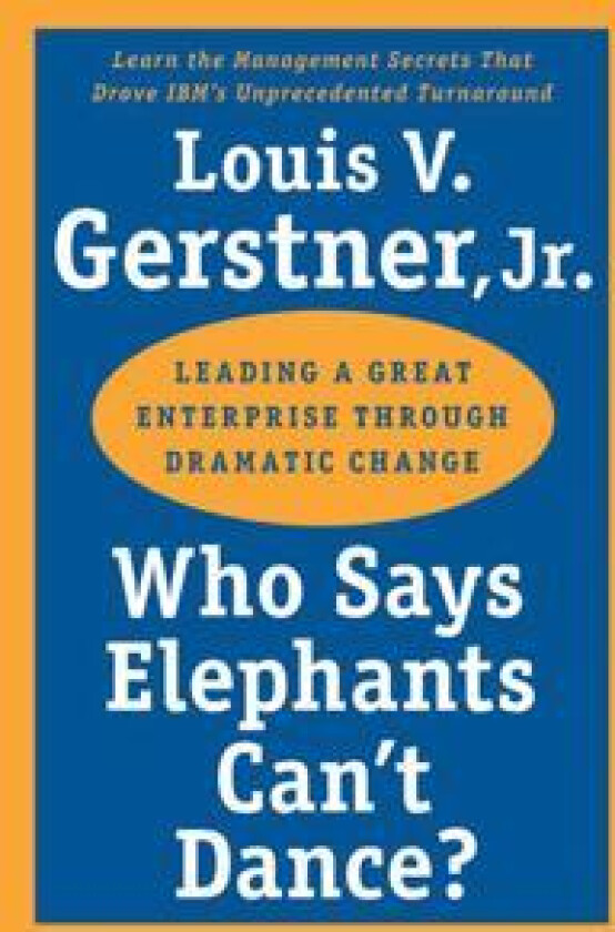 Who Says Elephants Can't Dance?