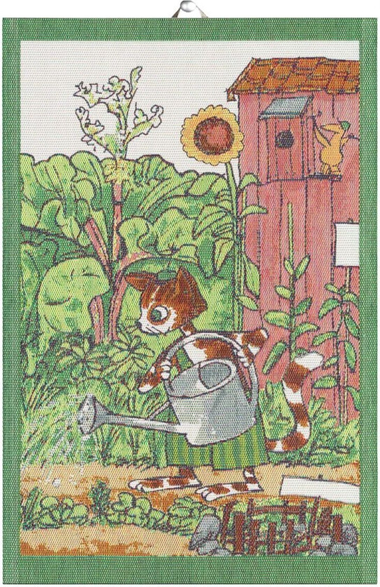 Pettson & Findus kjøkkenhåndkle Vattenkanne