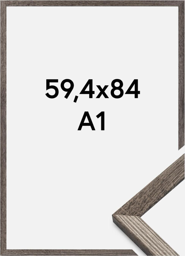 Ramme Fiorito Akrylglass Valnøtt 59,4x84 Cm (A1)